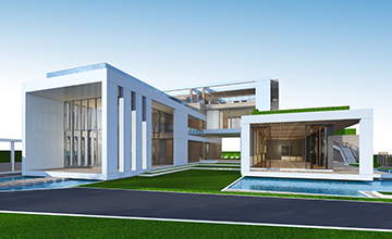 architectural 3d exterior models