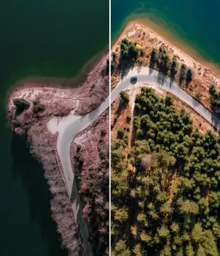 Drone Video Color Correction