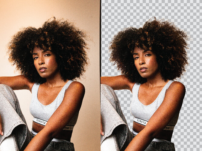 Clothing image retouching service