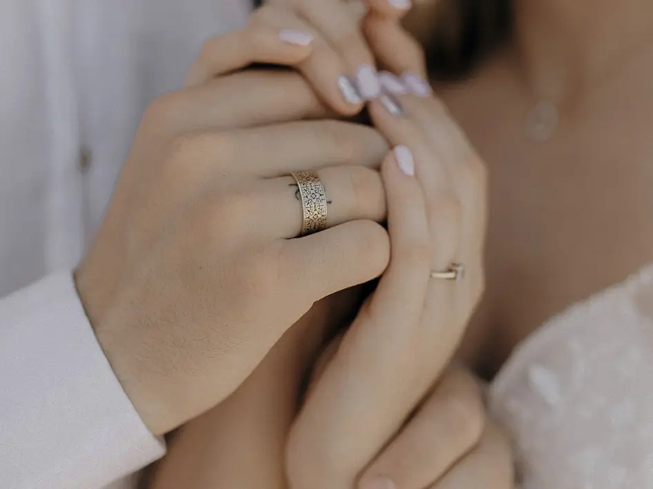 Professional wedding retouching
