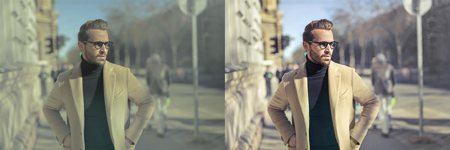 Professional color correction service