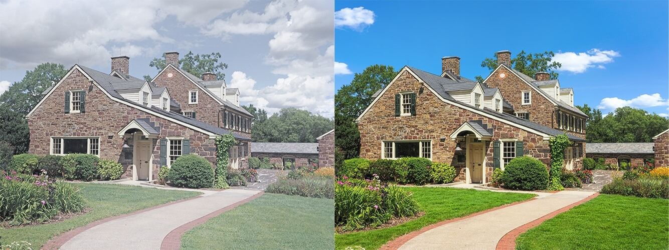 Image color enhancement service