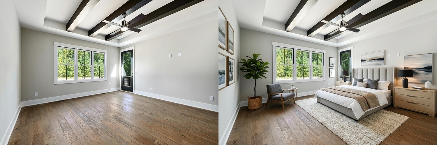 Property photo virtual staging