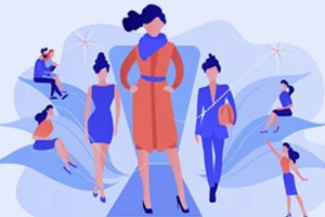 fashion flat illustration