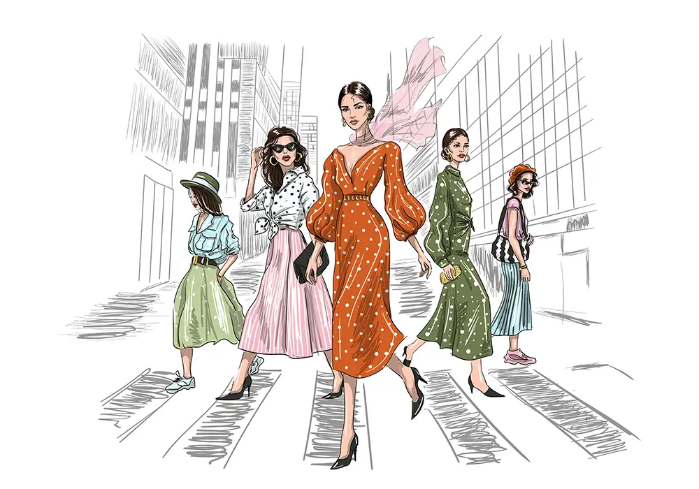 Custom Fashion Illustration Service