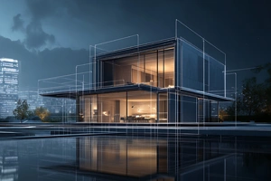 Exterior 3D Rendering