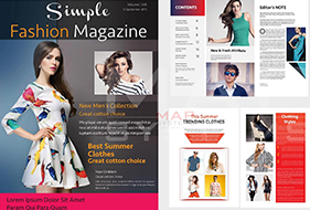 magazine designing