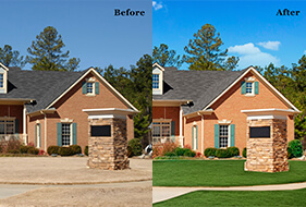 real estate image editing