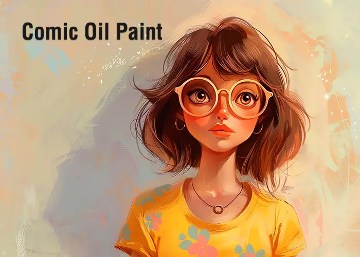 Comic Oil Paint